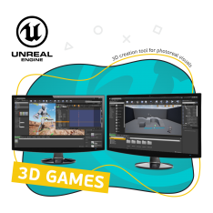 Unreal Engine 4. Игровой движок - КИБЕРшкола программирования для детей, компьютерные курсы для школьников, начинающих и подростков - KIBERone г. Брянск