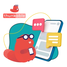 Разработка мобильных приложений в Thunkable - КИБЕРшкола программирования для детей, компьютерные курсы для школьников, начинающих и подростков - KIBERone г. Брянск