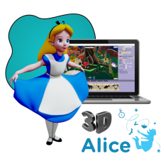 Alice 3d - КИБЕРшкола программирования для детей, компьютерные курсы для школьников, начинающих и подростков - KIBERone г. Брянск