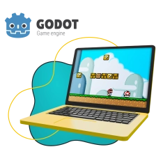 Godot. Основа создания легендарных игр - КИБЕРшкола программирования для детей, компьютерные курсы для школьников, начинающих и подростков - KIBERone г. Брянск