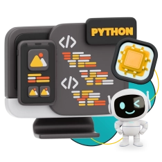 Мой первый сайт с мозгами: Python + AI - КИБЕРшкола программирования для детей, компьютерные курсы для школьников, начинающих и подростков - KIBERone г. Брянск