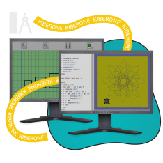 Исполнители чертежник и черепашка - КИБЕРшкола программирования для детей, компьютерные курсы для школьников, начинающих и подростков - KIBERone г. Брянск