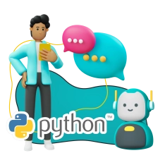 Умный чат-бот на Python на Telegram - КИБЕРшкола программирования для детей, компьютерные курсы для школьников, начинающих и подростков - KIBERone г. Брянск
