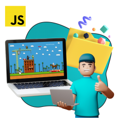 Программирование на JavaScript. Учимся создавать игры! - КИБЕРшкола программирования для детей, компьютерные курсы для школьников, начинающих и подростков - KIBERone г. Брянск