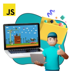 JavaScript + AI. Проектное обучение + геймификация + AI-помощники - КИБЕРшкола программирования для детей, компьютерные курсы для школьников, начинающих и подростков - KIBERone г. Брянск