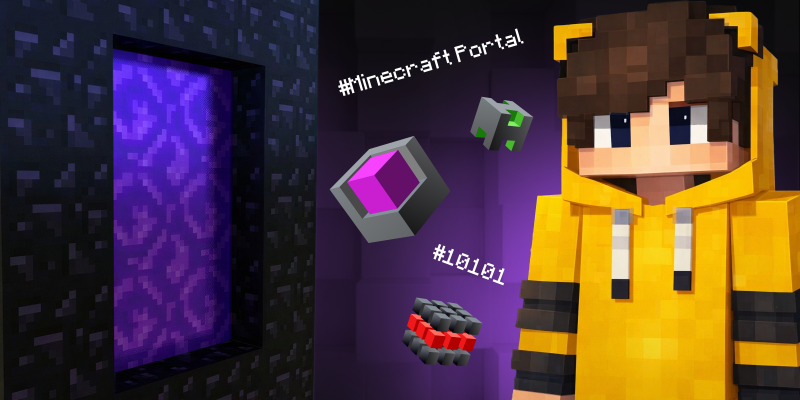 Архитекторы Реальности. Программируем Портал в Minecraft - КИБЕРшкола программирования для детей, компьютерные курсы для школьников, начинающих и подростков - KIBERone г. Брянск